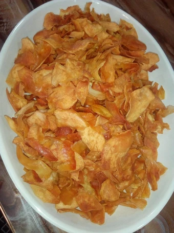 Easy Steps to Prepare Recipe Sweet potatoes chips that is Delicious, Really Delicious}