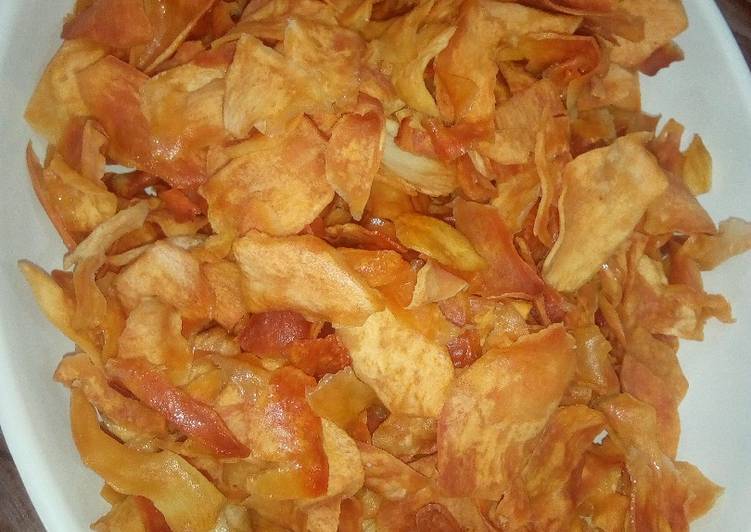 Recipe: Appetizing Sweet potatoes chips