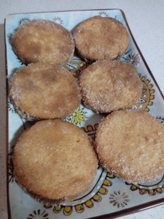 Una foto de Galletas María con nocilla o mantequilla