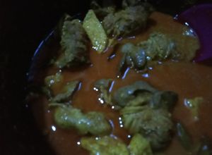 Foto resep Gulai jeroan ayam pedas