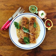 A picture of Veggies and Millets Chila (Dhirde).