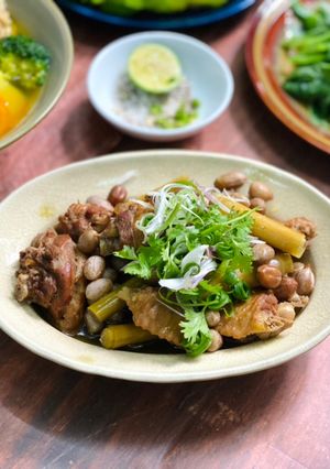 Hình của món Gà Hon.