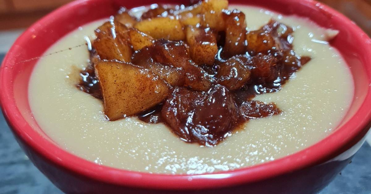 Apple Custard Recipe By Tron l Candiotes Strydom Cookpad