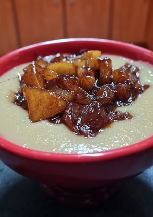 A picture of Apple Custard.