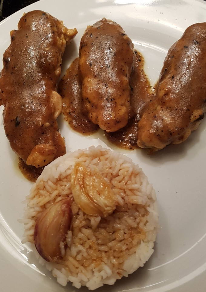 Una foto de Pechuga rellena ligera #Recetadefindemes