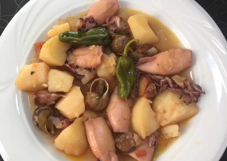 Calamares 🦑 al purgatorio 😜