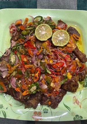 Foto resep 23. Dendeng Baracik