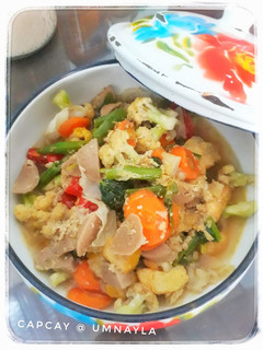 Foto resep Capcay Simple kuah Telo