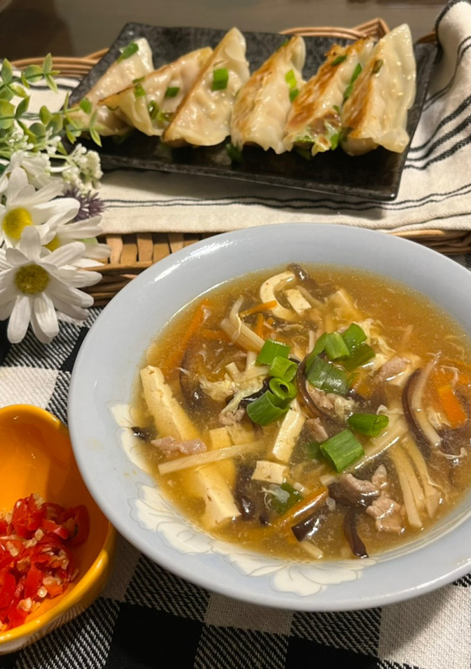 酸辣湯 的食譜成品照片