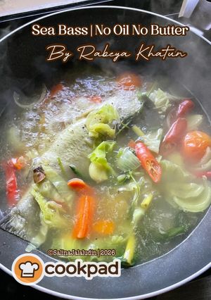 Gambar Sea Bass | No Oil No Butter By Rabeya Khatun
