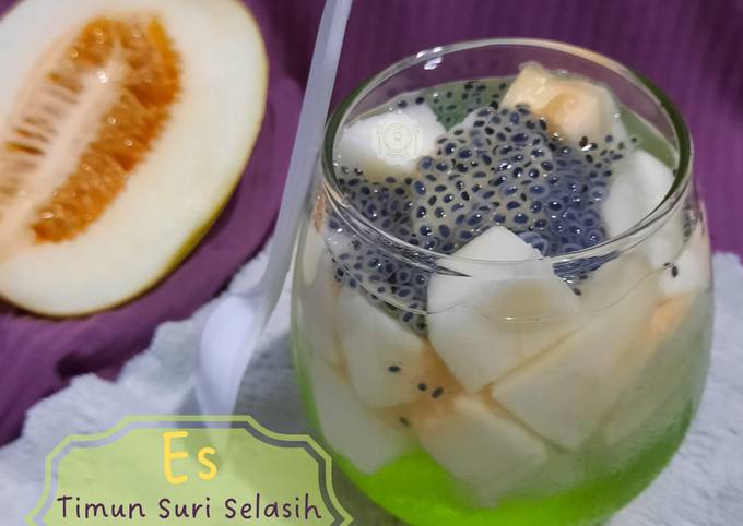 Resep Es Timun Suri Selasih Sirup Melon Oleh Dapurkebun Tanpa Lahan Cookpad