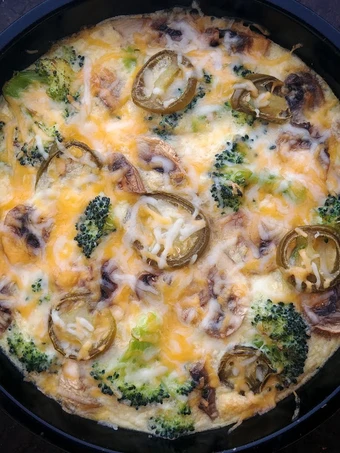 Recipe Broccoli and Mushroom Omelette the Delicious Makes you drool