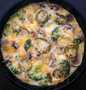 Recipe Broccoli and Mushroom Omelette the Delicious So Delicious