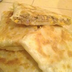 A picture of Stuffed Chapati Rolls (Mkate wa Nyama).