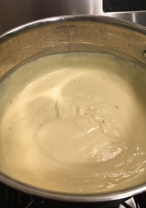 A picture of Super Easy Béchamel Sauce.
