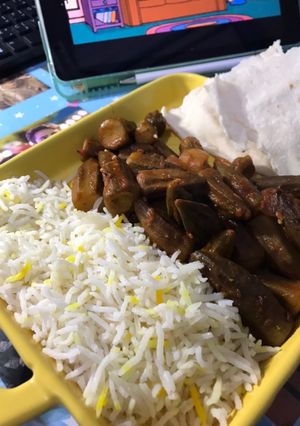 صورة لوصفة بامية مجمدة نباتي 🌱