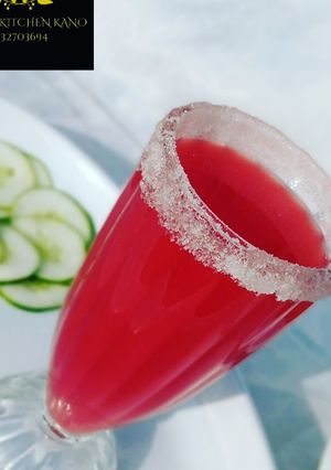 Watermelon drink ainihin hoton girkin