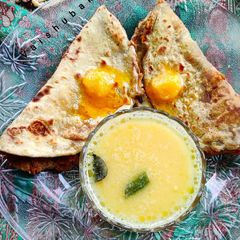 Puran Poli (पुरणाची पोळी) A picture of Puran Poli (पुरणाची पोळी).