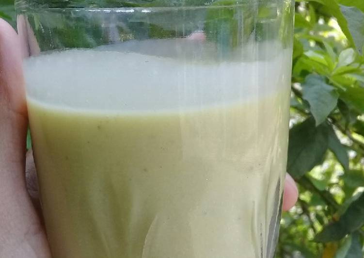 Langkah Mudah untuk Membuat Banav Juice (Banana mix Avocado), Enak Banget