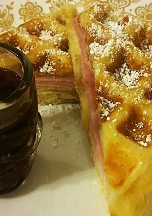 A picture of The Waffle of Monte Cristo.