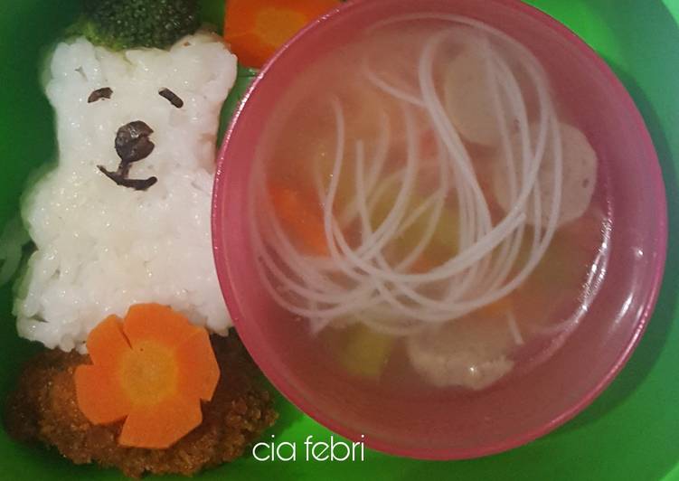 Resep masakan Baso bihun kuah ala fe' | Cara Buat Baso bihun kuah ala fe' Yang Enak Banget