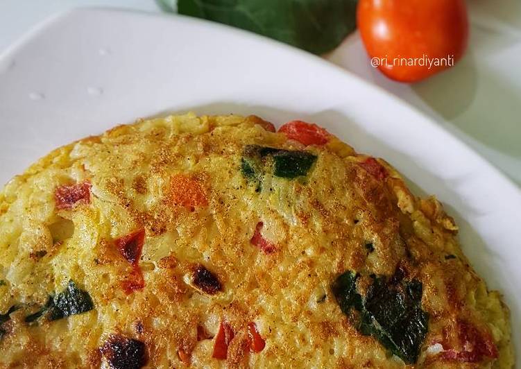 27. Omelet Nasi Brokoli (Menu Anak seri Ayahbunda)