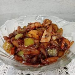 A picture of Mushrooms Stir fry(chinese style).