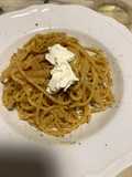 Spaghetti in padella 27 cozze e funghi porcini fujti… e ricotta