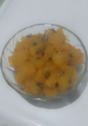 A picture of Fried pumpkin.