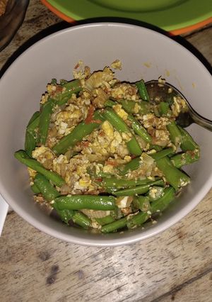 Foto resep Buncis telur simple