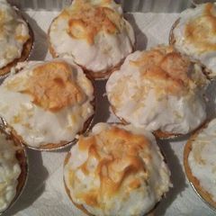 A picture of Mini Coconut Cream Pies.