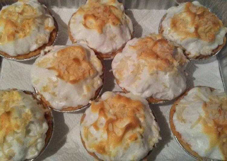 Steps to Prepare Any-night-of-the-week Mini Coconut Cream Pies