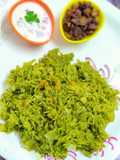 Spinach Masala Rice Palak Masala Rice