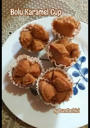 Foto resep Bolu Karamel Cup