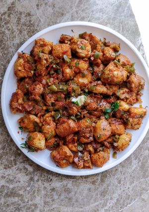 A picture of Masala Pav.