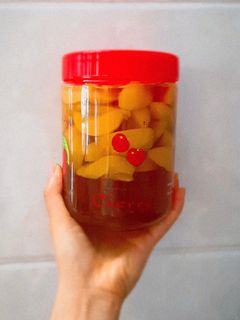 Hình của món Đào Ngâm - Trà Đào 🍑🍸.