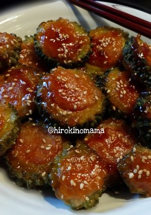 Foto resep Pare isi ayam dgn saos teriyaki😋