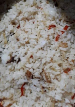 Foto resep Nasi Liwet Teri Medan Sederhana (dari nasi sisa)
