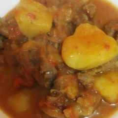 A picture of Beef stew#4weeks challenge #.
