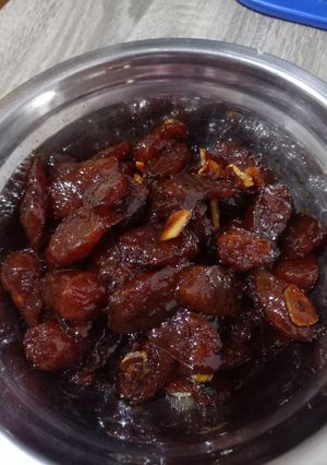 Foto resep Lapchiong babi goreng bawang putih #NonHalal