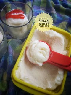 Foto resep Sorbet sirsak santan #pr_serbaserbisorbet