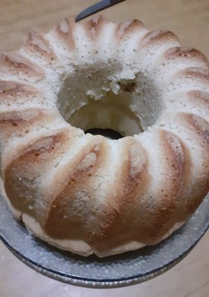 Una foto de Budín vegano