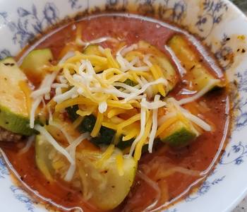 Fast Cooking Methods Zucchini Tomato Italian Sausage Soup Home Style