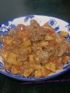 Foto resep Sambal Goreng Kentang Ati Ayam