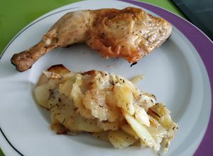Foto principal de Cuartos traseros de pollo al horno