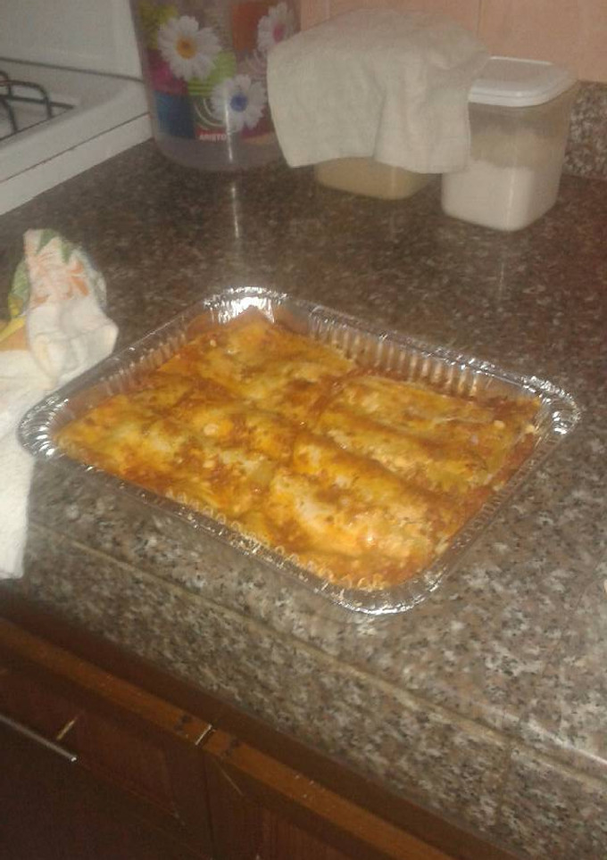 Una foto de Lasagna de carne y jamón