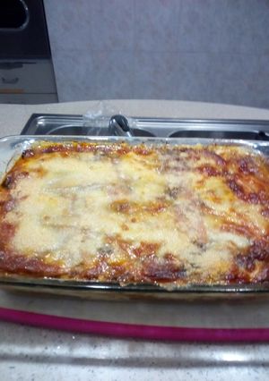 Una foto de Pasticho de berenjena delicioso