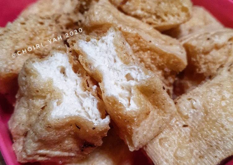 Rahasia Memasak Tahu Susu Viral Yang Renyah