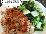 Salmon sambel geprek ala ala