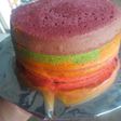 Rainbow cake ekonomis #pejuangdapur #pejuangkangkerpayudara